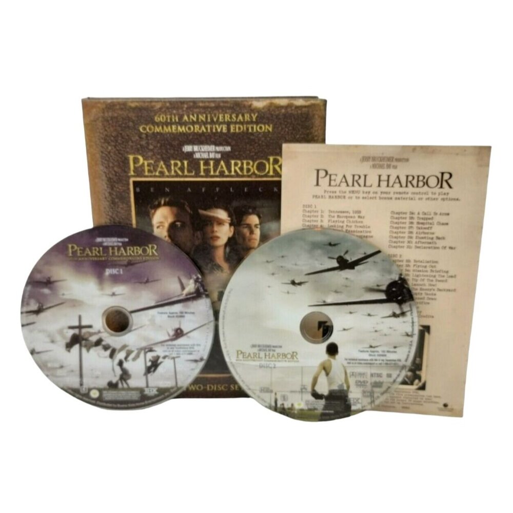 Pearl Harbor 60th Anniversary Commemorative Edition Two Disc Set Widescreen 2001